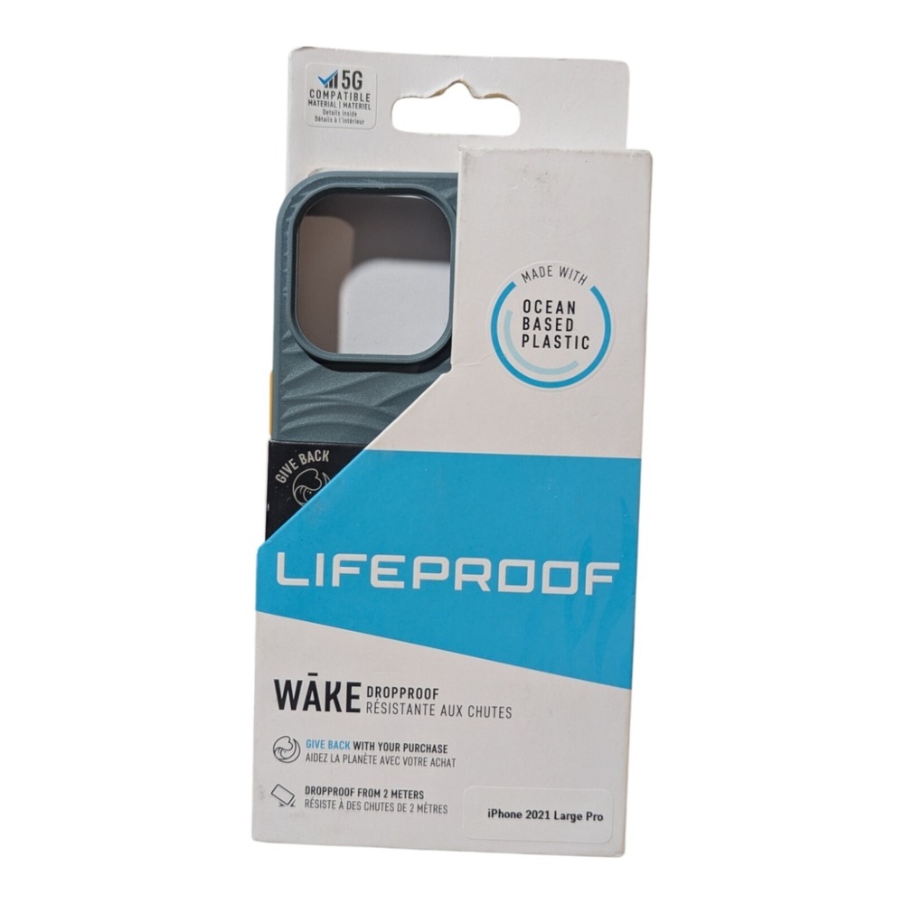 Q9. LifeProof Wake Case for Apple iPhone 2021 Large Pro (13 Pro) - Green